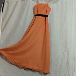 Lovely fall colored formal dress